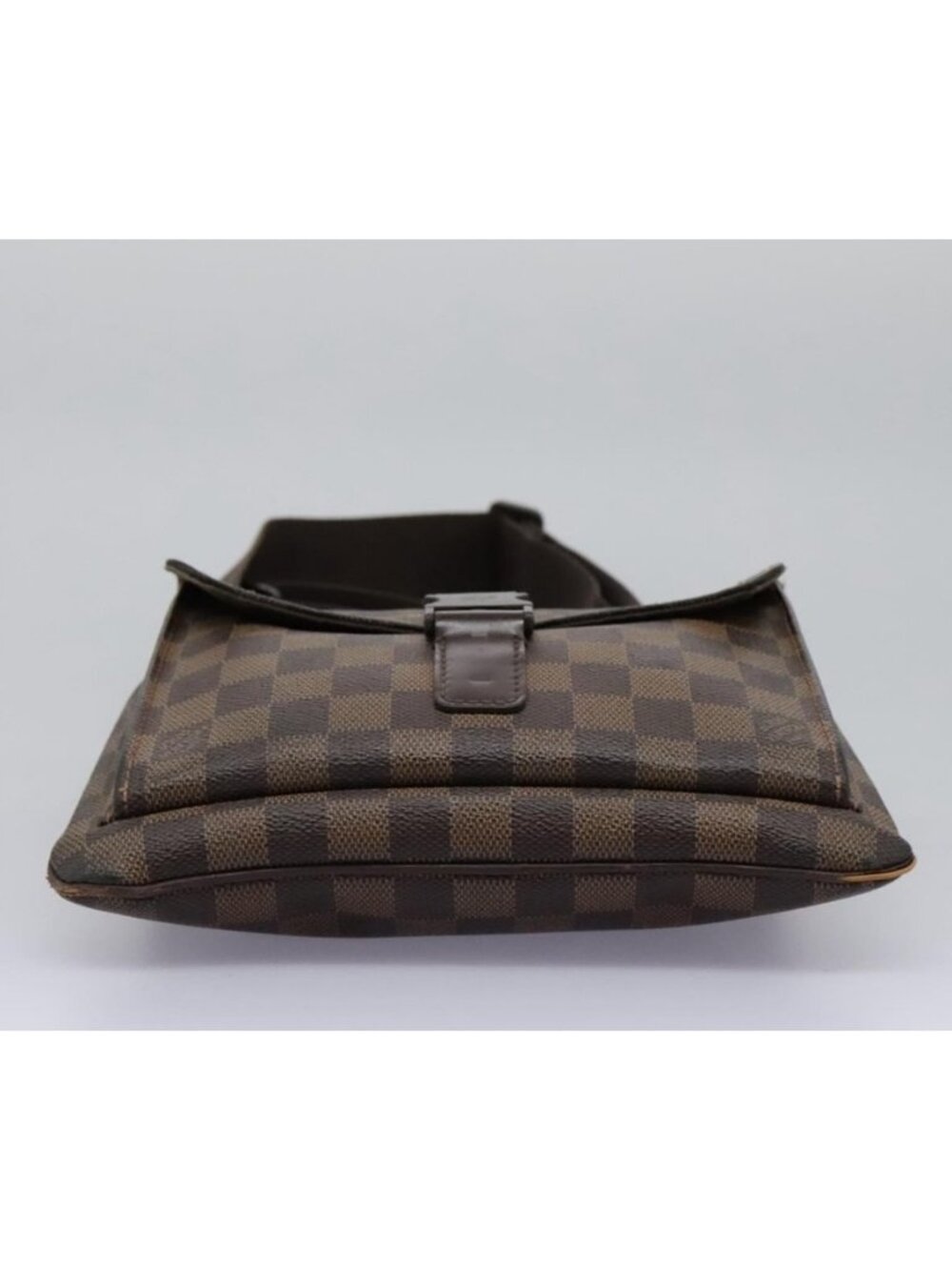 Authentic LOUIS VUITTON Damier Ebene Pochette Merwiel Shoulder Bag N51127 LV - Picture 8 of 16